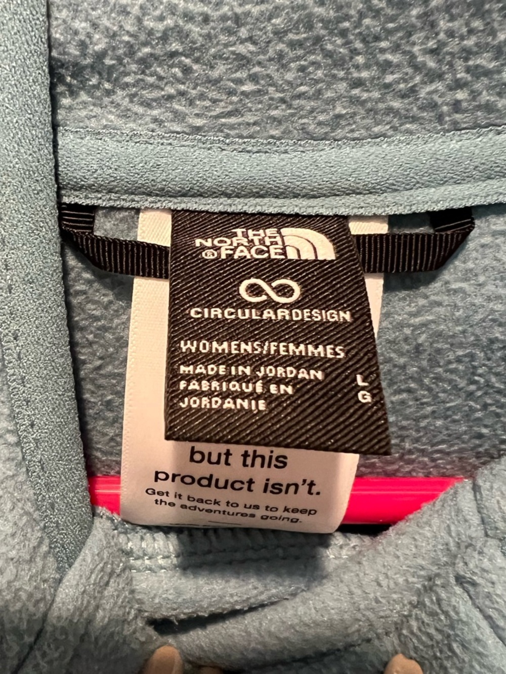 THE NORTH FACE Women's Glacier Fleece Pullover Hoodie - Large - Picture 3 of 8